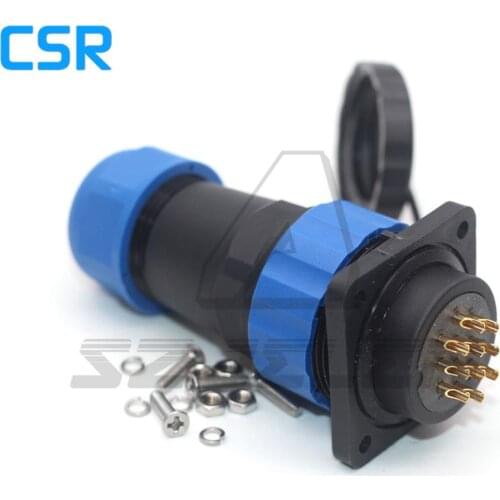 SD28 2 3 4 5 6 7 9 10 12 16 19 22 24 26 Pins waterproof connector female plug and male socket IP68 CE SGS ROHS