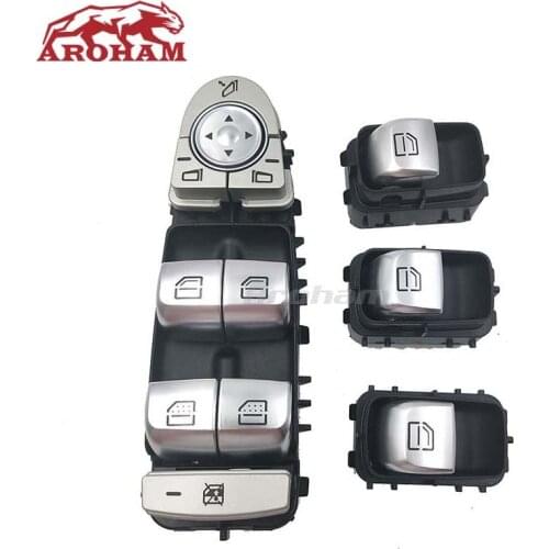 New Power Window Switch Passenger For Mercedes-Benz S550 S63AMG S65AMG C300 C63 C350e W205 GLC300 OEM 2229056800 A2229056800