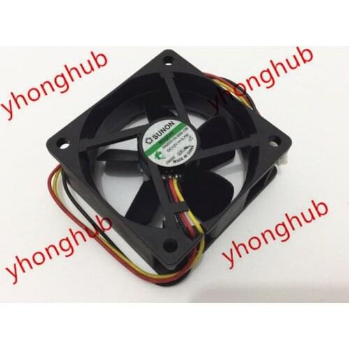 SUNON HA60251V4-0000-C99 DC 12V 0.7W 3-wire 60x60x25mm Server Cooling Fan
