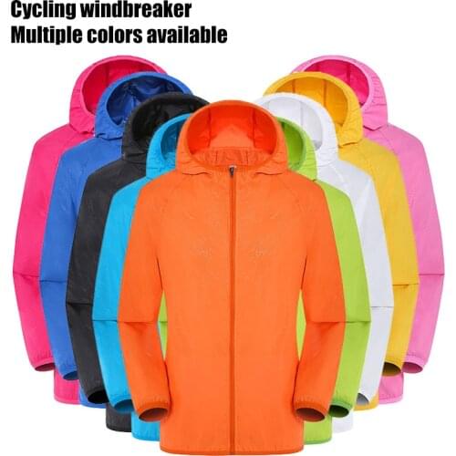 Outdoor Cycling Sports Windbreaker Waterproof and Windproof Quick-drying Clothes Men and Women Cycling Clothes