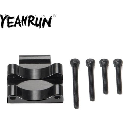 YEAHRUN Aluminum Rear Axle Truss Upper Link Mount for Axial SCX24 90081 1/24 RC Car Model Upgrade Parts