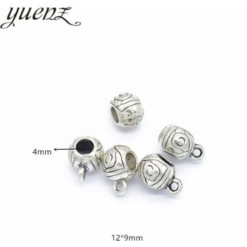 YuenZ 15pcs Tibetan silver Beads European Fit for Women Charm style Bracelets Necklace DIY Metal Pendant Jewelry Making R67