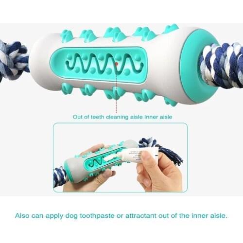 Dog Toothbrush Durable Dog Chew Toy Stick Soft Tooth Cleaning Massage Pet Toothbrush Molar Funny Pet Supplies