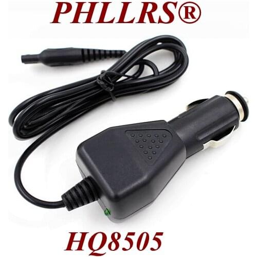 1Pcs HQ8505 15V 5.4W 12V EU Charge Power Adapter Car Charger for PHILIPS shaver HQ8 HQ9 PT720 PT725 PT730 HQ8240 HQ8241 HQ9100