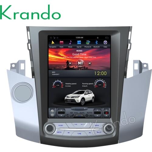 Krando Android 9.0 10.4" for Toyota RAV4 2006-2012 GPS Android car radio multimedia player car multimedia player autoradio