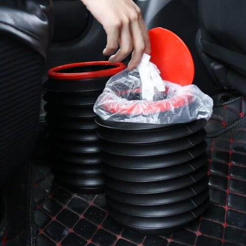 Car trash bin garbage can car wash telescopic bucket folding trash organizer garbage holder DM-22
