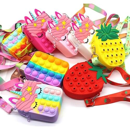 Popet Fidget Toys Anti Stress Set Stretchy Strings Push Gift Pack Adults Children Squishy Sensory Antistress Figet Toys