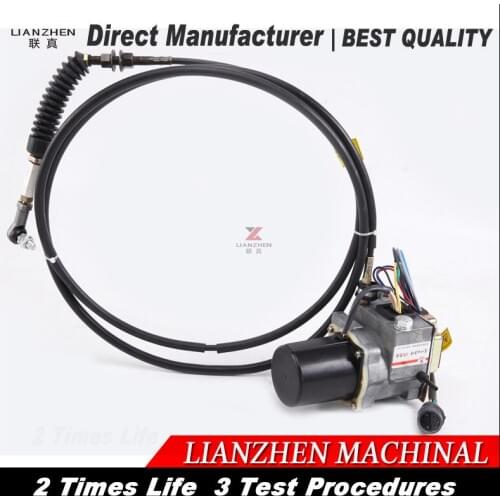 Excavator throttle motor EC governor motor 4I-5496 4I5496 7Y-3914 106-0092 LIANZHEN for cat 320L 322L Replacement parts