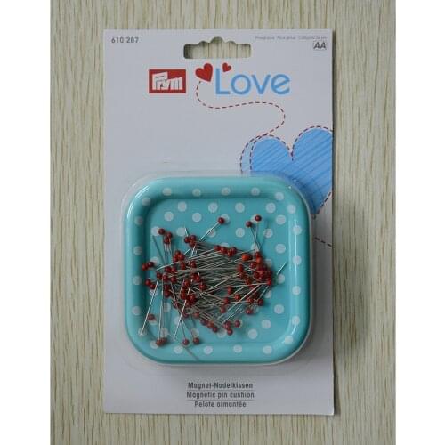 Germany Prym 610287 suction needle box, water blue, beaded needle, set, manual DIY, sewing accessories, patchwork, sewing