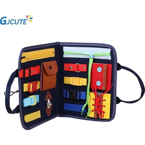 Montessori Toy Essential Educational Sensory Board For Toddlers Montessori Concept Education Toys For Baby Kids