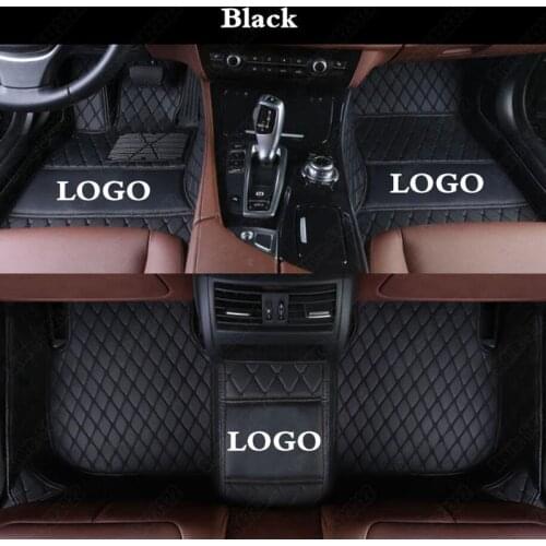 Car Floor Mats for Mercedes Benz GLE Class 2015-2019 GLE350 GLE450 AMG 5 7 Seats Waterproof Auto Carpet Rugs Liners All Black