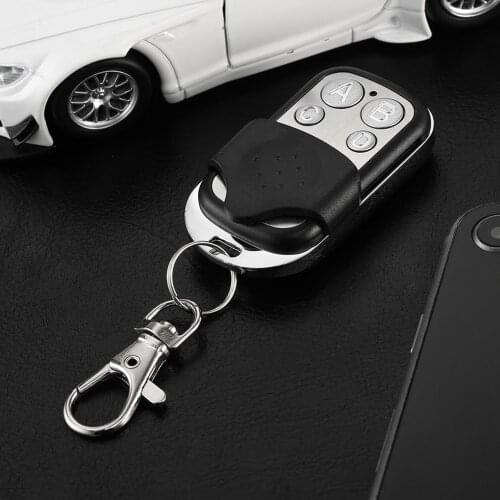 Metal Four-button Electric Garage Door Key Universal Access Control Security Alarm Pair Copy Wireless Remote Control Key