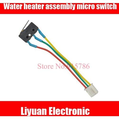 30pcs Water heater assembly micro switch / three - wire with iron micro - switch sensor / gas stove accessories
