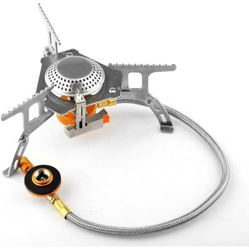 Mini camping stove folding outdoor gas stove portable stove cooking picnic split cooker induction cooker field picnic stove