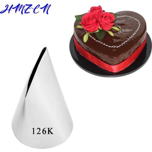 1PCS Cake Rose Petals Stainless Steel Icing Piping Nozzles Fondant Cake Decorating Pastry Tips Tools Bakeware #126K