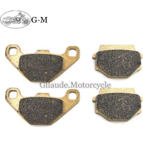 Motorcycle Front Brake Pads For Kawasaki KLF300 B Bayou 1988-2004 GPZ305 1983-1996 GT550 G 1983-2001 EX500 B 1988-1993