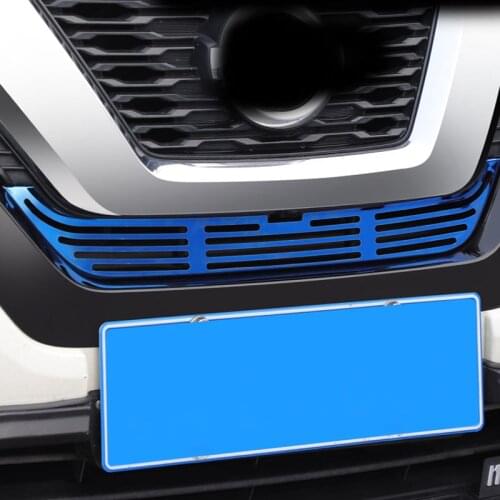 1pc for Nissan Rogue 2017-2020 2021 x-trail front grille Insect proof net stainless steel Decoration