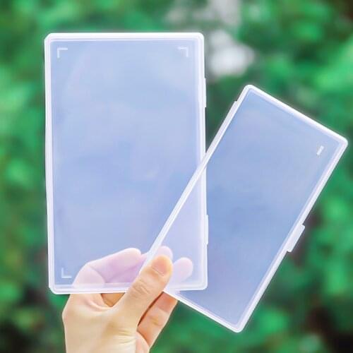 1 PC Stationery Stickers Plastic Storage Box Organizer Container Art Tool Case for Craft Desktop