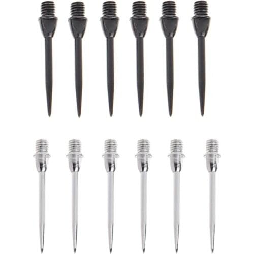 6pcs Professional Replaceable Dart Steel Tip 2BA Thread Darts Needle Accessories