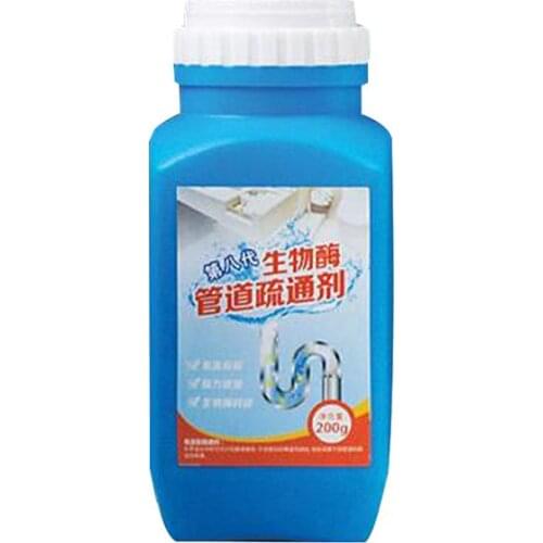 1PC 200g Tube Dredge Agent Practical Drain Cleaners Remove Odor Dredge Agent for Sewer Kitchen Bathroom Use