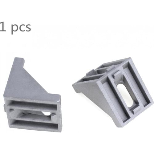 1pc 4040 Aluminum Angle Code with Nut Hole Support T-slot Profile Frame Extrusion Bracket for Connecting The Flow Profile