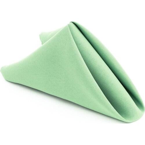 100pcs 16" x 16" Hemlock Square Napkins For Wedding/Party Banquet Supplies Handkerchief Free Shipping