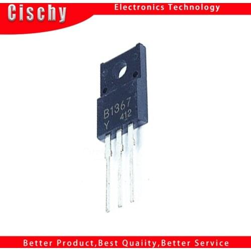 4pcs/lot 2SB1367 KTB1367 B1367 TO-220F