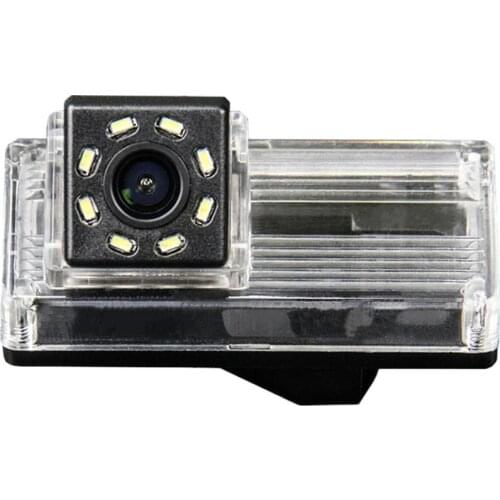 Misayaee 8 LED Car Rear View Camera Reverse Backup CCD for Toyota Reiz/Prius/Mark X 4D MK1/ Land Cruiser LC100 LC200 Prado