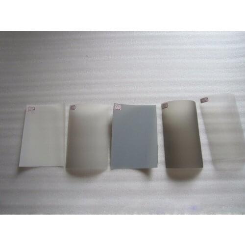 Free Shipping! 5 Pieces 21CMx29CM of Each Color Rear Projection Film of Holographic, Light/Dark Gray, Black,White color Sample