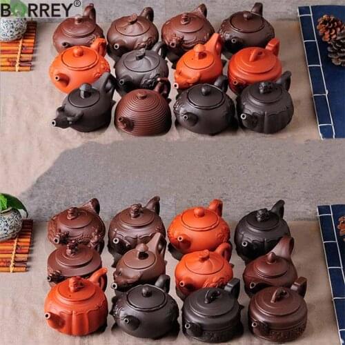 BORREY Yixing Zisha Purple Clay Teapot Wholesale Teapot Handmade Chinese Kung Fu Tea Set Zisha Teaware Customized Ceramic Gifts