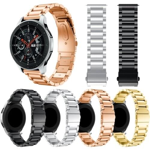 Stainless Steel bracelet Watch Band For Samsung Galaxy 46mm Bracelet Straps for Samsung Gear S3 frontier Strap sport accessories