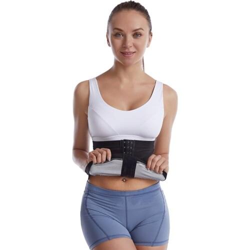 Body Shapers Slim Waist Trainer For Women Tracksuit Fat Burning Workout Thermal Sweat Waist Belt Girdles Slimming Shapewears