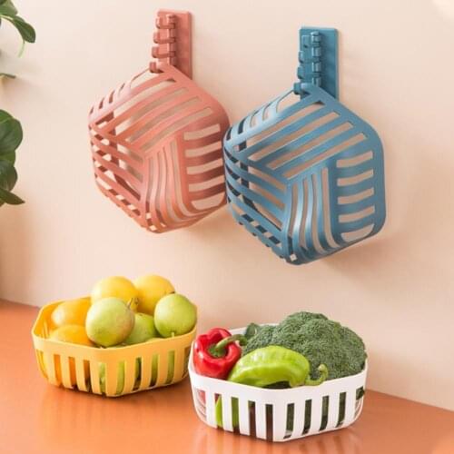 Kitchen Hollow Out Vegetable Fruit Draining Washing Basket Storage Bowl Holder