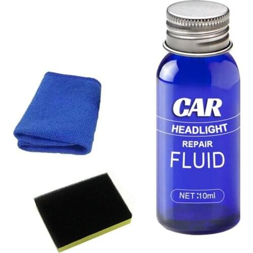 Car Light Refurbishment Repair Agent Kit Headlight Lens Restoration System Car Anti-scratch Liquid Car Lens Cleaner Kits