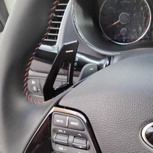 For Kia Ceed GT SW Pro Sportswagon JD Cerato Hatchback Koup YD Forte S SX Car Steering Wheel Shift Paddles DSG Extender Stickers