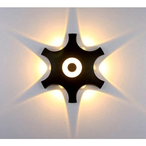 Outdoor wall lamp waterproof exterior wall balcony staircase lamp simple terrace outdoor garden courtyard wall light