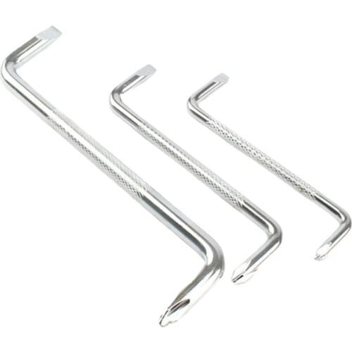 New 3 Pcs Bending Screwdriver Set with Z Type Alloy Steel Labor-saving Repair Disassemble Hand Tool for Small Corners Gaps