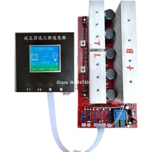 Pure Sine Wave Power Frequency Inverter Board DC 12V 24V 36V 48V 60V To 220V 110V High Quality Enough Power Perfect Protection