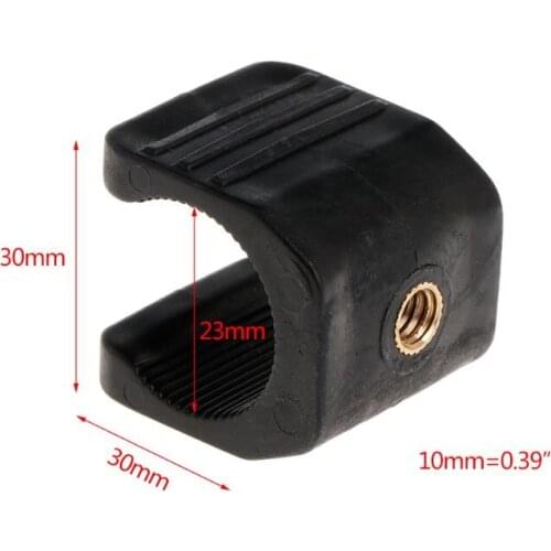 Fishing Light Clip U Shaped Rod Clips Clamp Plastic Holder Tackle Outdoor Night Fishing Accessories Universal For Lamp