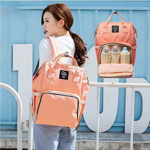 Large Capacity Diaper Bag Backpack Multifunctional Baby Bed Bags Maternity Nursing Handbag Stroller Bag with Hooks Bag