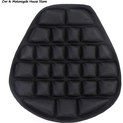 Air Pad Motorcycle Cool Seat Cover Seat Sunscreen Mat Electric Car Inflatable Decompression office Air Cushion 37.5*36cm