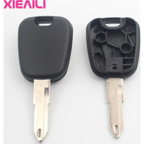 XIEAILI 10Pcs Transponder Remote Key Case Shell For Peugeot 206/207 For Citroen C2 Key Fob Case S127