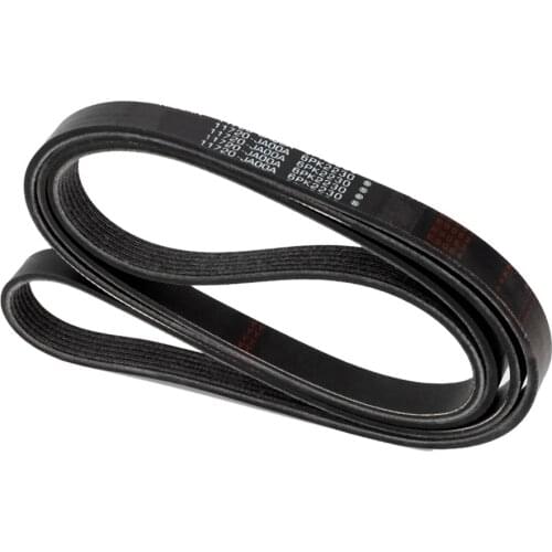 11720-JA00B Serpentine Drive Belt Rubber Fit for NISSAN Altima S Sedan/ SL Sedan/ SE Sedan/ Base Sedan/ S Coupe/ Coupe Coupe