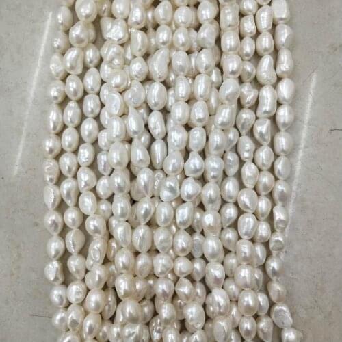 16 inch pearl beads in strand,100% Nature freshwater loose pearl with big baroque shape, AA.width 11-13 mm length 12-16 mm