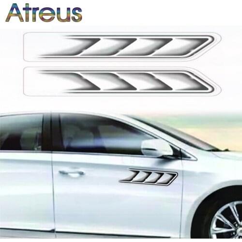 Atreus 3D Simulation Car Styling Stickers For Volkswagen BMW E46 E39 Mini Cooper Audi A4 B6 B8 A5 Ford Fiesta Kuga Accessories