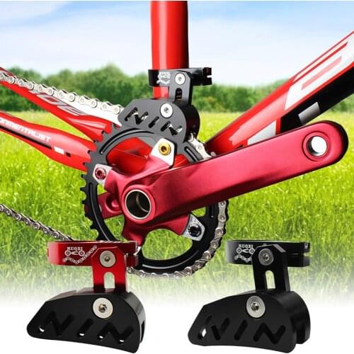 Bicycle Chain Deflectors Single-disc Chain Guide Stabilizer Chain Front Dial Style Chain Press For Mountain Cross Country Bikes