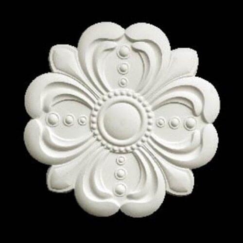Decorative Polyurethane Ceiling Rose Pendant Lamp Base Decor Panel Chandelier Ceiling Plate PU Rosette Medallion