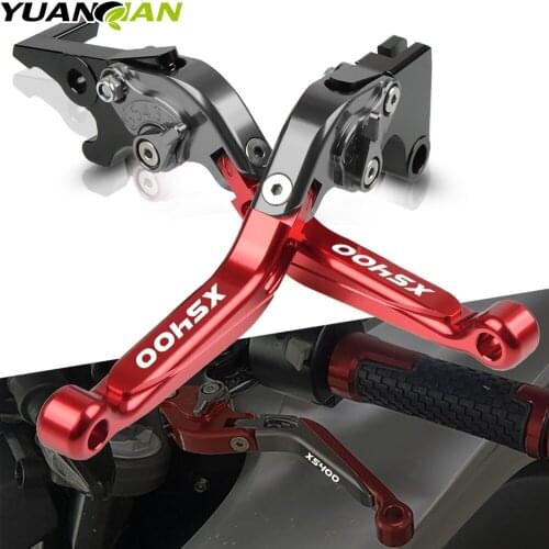 For YAMAHA XS400 XS400C XS400D 1978-1979 Motorcycle Accessories CNC Aluminum Adjustable Folding Extendable Brake Clutch Levers