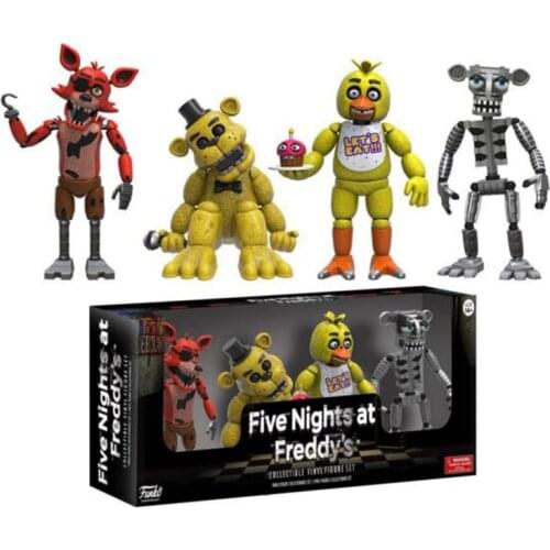 FNAF Action Figures 4pcs/pack Toy Model 5cm