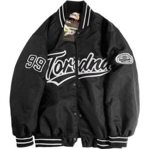 2021 New Arrival Hot Bomber Jacket Brand Clothing Women Single Breasted Spliced Autumn Baseball Pure Fresh Stripe Coat Casual